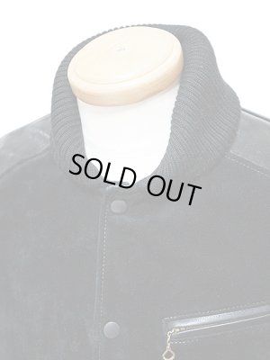 画像5: 【 Y'2 LEATHER（ワイツーレザー） 】　ステアスエード × ヴィンテージポニーファラオジャケット　[ 牛革 x 馬革 ]