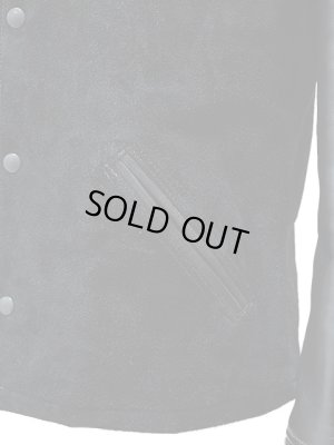 画像7: 【 Y'2 LEATHER（ワイツーレザー） 】　ステアスエード × ヴィンテージポニーファラオジャケット　[ 牛革 x 馬革 ]