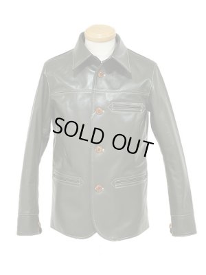 画像3: 【 25周年限定モデル 】 【 Y'2 LEATHER（ワイツーレザー） 】　ヴィンテージホースライトカーコート [ Vintage Horse Light ] [ OLIVE ]