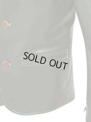 画像8: 【 25周年限定モデル 】 【 Y'2 LEATHER（ワイツーレザー） 】　ヴィンテージホースライトカーコート [ Vintage Horse Light ] [ OLIVE ]