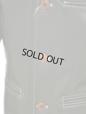 画像9: 【 25周年限定モデル 】 【 Y'2 LEATHER（ワイツーレザー） 】　ヴィンテージホースライトカーコート [ Vintage Horse Light ] [ OLIVE ]