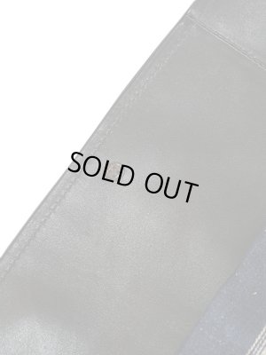 画像10: 【 25周年限定モデル 】 【 Y'2 LEATHER（ワイツーレザー） 】　ヴィンテージホースライトカーコート [ Vintage Horse Light ] [ BLACK(茶芯) ]