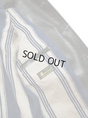 画像12: 【 25周年限定モデル 】 【 Y'2 LEATHER（ワイツーレザー） 】　ヴィンテージホースライトカーコート [ Vintage Horse Light ] [ BLACK(茶芯) ]