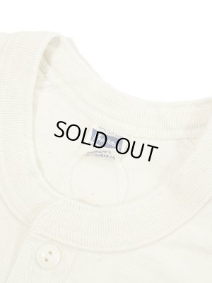 画像5: 【 Pherrow's（フェローズ） 】 度詰め天竺ヘンリーネック長袖Tシャツ [ OATMEAL ] 【 メール便可 】