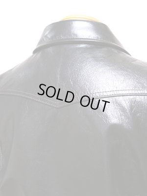 画像11: 【 20周年限定モデル 】　【 Y'2 LEATHER（ワイツーレザー） 】　ヴィンテージポニーシングルライダースジャケット　[ 馬革（茶芯） ] [XLラスト1点]