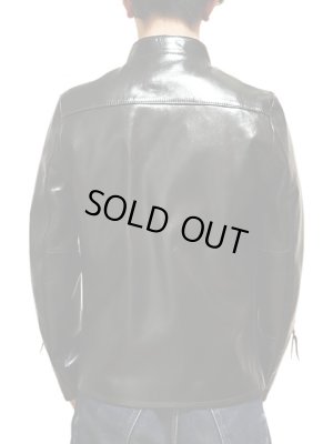 画像2: 【 Y'2 LEATHER（ワイツーレザー） 】　ヴィンテージポニーシングルライダースジャケット　[ 馬革（茶芯） ]