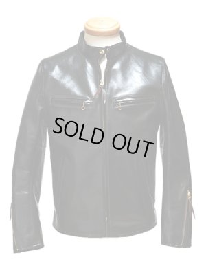 画像3: 【 Y'2 LEATHER（ワイツーレザー） 】　ヴィンテージポニーシングルライダースジャケット　[ 馬革（茶芯） ]