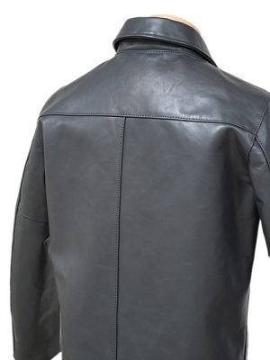 画像11: 【 限定モデル 】 【 Y'2 LEATHER（ワイツーレザー） 】　ヴィンテージホースライトシングルライダースジャケット [ Vintage Horse Light ] [ GRAY ]