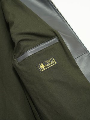 画像13: 【 限定モデル 】 【 Y'2 LEATHER（ワイツーレザー） 】　ヴィンテージホースライトシングルライダースジャケット [ Vintage Horse Light ] [ GRAY ]