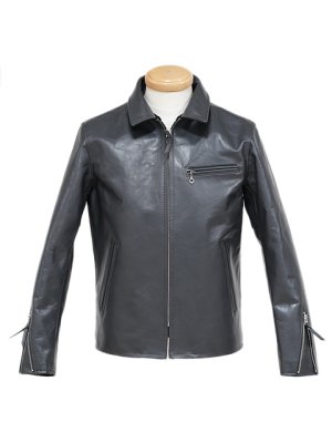 画像3: 【 限定モデル 】 【 Y'2 LEATHER（ワイツーレザー） 】　ヴィンテージホースライトシングルライダースジャケット [ Vintage Horse Light ] [ GRAY ]