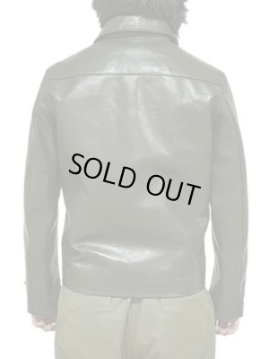 画像2: 【 限定モデル 】 【 Y'2 LEATHER（ワイツーレザー） 】　ヴィンテージホースライトシングルライダースジャケット　[ OLIVE ]