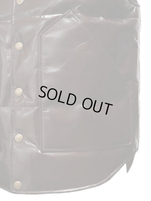 画像7: 【 Y'2 LEATHER（ワイツーレザー） 】　ヴィンテージポニーダウンベスト　[ 馬革 (タン芯) ]　