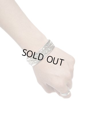 画像6: 【 RAY ADAKAI（レイアダカイ） 】 ダブルスタンプシルバーブレスレット