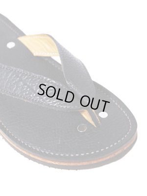 画像2: 【 SKOOB, （スクーブ） 】　バイソンレザーサンダル　[ Horween Bison Leather Sandals ]