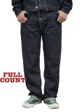 【 限定モデル 】【 FULLCOUNT（フルカウント） 】　【 13.7oz. 】 大戦モデル ジーンズ　[ WWII Model Brown Cotton Denim Pants ] [ One Wash ]