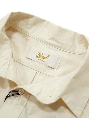 画像8: 【 PREQUEL（プリクエル） 】 ネップウェザーシャツ [ Nep Weather Shirt ] [ Natural ]