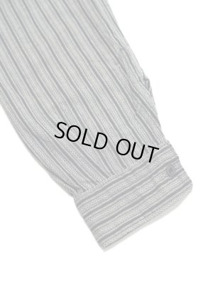 画像4: 【 PREQUEL（プリクエル） 】 クラシックストライプワークシャツ [ Classic Stripe Work Shirt ] [ Gray ]