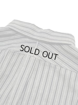 画像7: 【 PREQUEL（プリクエル） 】 クラシックストライプワークシャツ [ Classic Stripe Work Shirt ] [ Gray ]