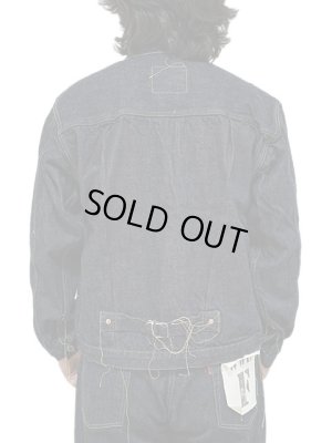 画像2: 【 限定モデル 】【 FULLCOUNT（フルカウント） 】　【 13.7oz. 】 大戦モデル デニムジャケット　[ WWII Model Brown Cotton Denim Jacket ] [ One Wash ]