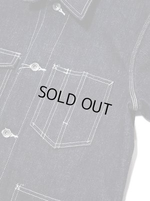 画像4: 【 SAMURAI JEANS（サムライジーンズ） 】　17oz. デニムカバーオール [ 17oz. 武士道セルビッチデニム ]