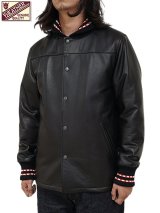 【 Y'2 LEATHER（ワイツーレザー） 】 ステアオイルレザーファラオジャケット [ Steer Oil Pharaoh Jacket (牛革) ] [ BLACK ] 