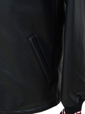 画像7: 【 Y'2 LEATHER（ワイツーレザー） 】 ステアオイルレザーファラオジャケット [ Steer Oil Pharaoh Jacket (牛革) ] [ BLACK ] 