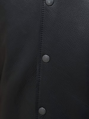 画像9: 【 Y'2 LEATHER（ワイツーレザー） 】 ステアオイルレザーファラオジャケット [ Steer Oil Pharaoh Jacket (牛革) ] [ BLACK ] 