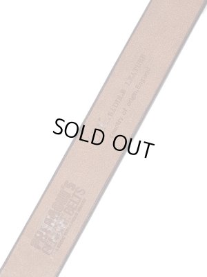 画像6: 【 Pherrow's（フェローズ） 】　UKサドルレザーダブルピンベルト　[ DOUBLE PIN BELT ]　[ BROWN ]