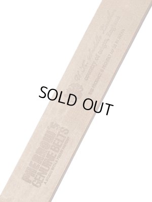 画像6: 【 Pherrow's（フェローズ） 】　UKサドルレザーダブルピンベルト　[ DOUBLE PIN BELT ]　[ TAN ]