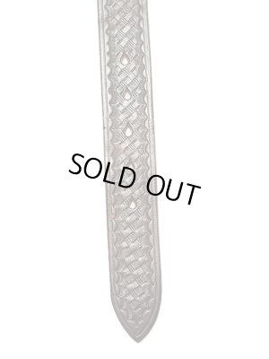 画像5: 【 Pherrow's（フェローズ） 】　UKサドルレザーバスケットスタンプベルト　[ BASKET STAMP BELT ]　[ BROWN ]