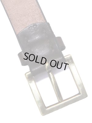 画像4: 【 Pherrow's（フェローズ） 】　UKサドルレザー細型シングルピンベルト　[ SINGLE PIN BELT ]　[ BROWN ]