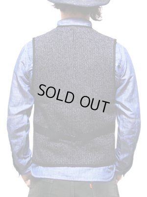 画像2: 【 SUGAR CANE（シュガーケン） 】　ビーチクロスベスト　[ BEACH CLOTH VEST ]　[ NAVY ] 