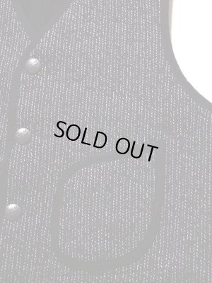 画像4: 【 SUGAR CANE（シュガーケン） 】　ビーチクロスベスト　[ BEACH CLOTH VEST ]　[ BLACK ] 