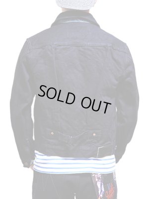 画像2: 【 SUGAR CANE×Mister Freedom（シュガーケン×ミスターフリーダム） 】 【 16oz. 】　ミッドナイトデニムGジャン　[ MIDNIGHT DENIM RANCH BLOUSE ]　[ MADE in U.S.A. ]