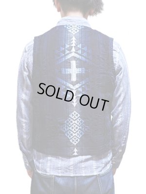 画像2: 【 SUGAR CANE（シュガーケン） 】 【 10oz. 】 NATIVE AMERICAN DENIM WORK VEST  [ FICTION ROMANCE ]