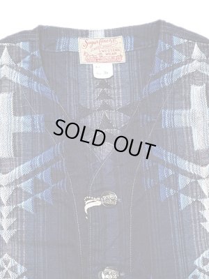 画像3: 【 SUGAR CANE（シュガーケン） 】 【 10oz. 】 NATIVE AMERICAN DENIM WORK VEST  [ FICTION ROMANCE ]