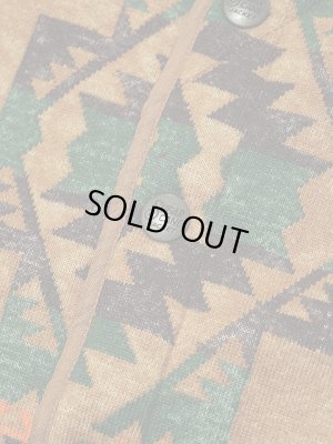 画像7: 【 SUGAR CANE（シュガーケン） 】 ネイティヴボアフリースベスト  [ NATIVE AMERICAN BOA FLEECE JACQUARD VEST ]
