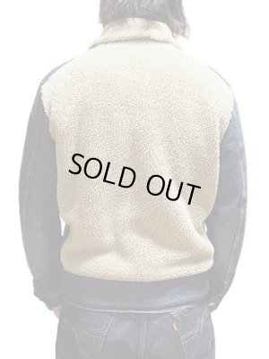 画像2: 【 SUGAR CANE（シュガーケン） 】14.25oz. Denim x Boa Fleece Glizzly Jacket