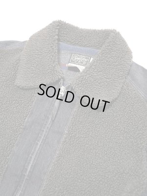 画像3: 【 SUGAR CANE（シュガーケン） 】14.25oz. Denim x Boa Fleece Glizzly Jacket