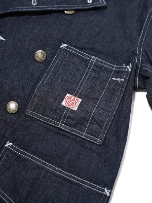 画像5: 【 HEAD LIGHT（ヘッドライト） 】　ダブルブレストデニムワークコート [ 9.5oz SPECIAL WEAVE DENIM DOUBLE BREASTED COAT  ] [ 実名復刻モデル ]