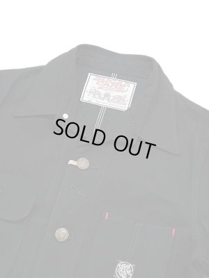 画像3: 【 SUGAR CANE（シュガーケン） 】 【 11oz. 】  BLACK DENIM WORK COAT] [ FICTION ROMANCE ]