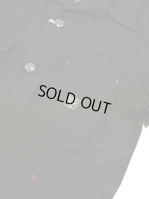 画像4: 【 SUGAR CANE（シュガーケン） 】 【 11oz. 】  BLACK DENIM WORK COAT] [ FICTION ROMANCE ]