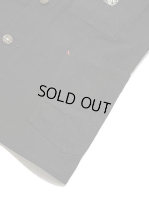 画像6: 【 SUGAR CANE（シュガーケン） 】 【 11oz. 】  BLACK DENIM WORK COAT] [ FICTION ROMANCE ]