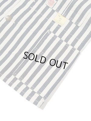 画像6: 【 HEAD LIGHT x SUGAR CANE (ヘッドライト x シュガーケーン) 】 【 7oz. 】 デッドストックヒッコリーストライプカバーオール [ NOS 7oz. 1/2" INDIGO STRIPE WORK COAT ]