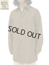 【 SUGAR CANE（シュガーケン） 】 10oz. KHAKI DUCK WORK COAT [ FICTION ROMANCE ] [ KHAKI ]
