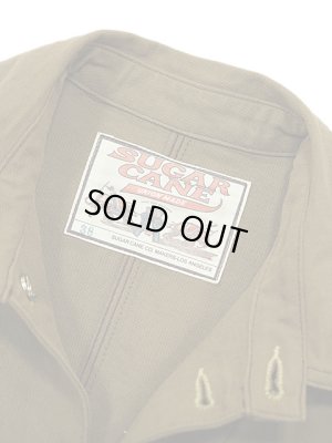 画像13: 【 SUGAR CANE（シュガーケン） 】 10oz. KHAKI DUCK WORK COAT [ FICTION ROMANCE ] [ KHAKI ]