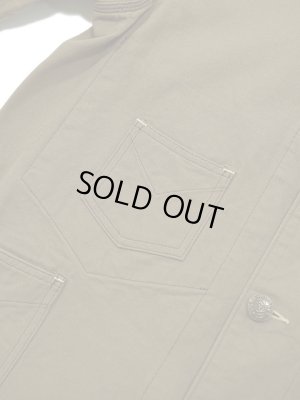 画像4: 【 SUGAR CANE（シュガーケン） 】 10oz. KHAKI DUCK WORK COAT [ FICTION ROMANCE ] [ KHAKI ]