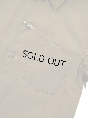 画像5: 【 SUGAR CANE（シュガーケン） 】 10oz. KHAKI DUCK WORK COAT [ FICTION ROMANCE ] [ KHAKI ]