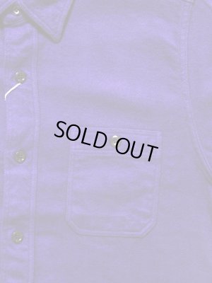 画像4: 【 SUGAR CANE（シュガーケン） 】　ソリッドツイルワークシャツ　【 L/S SLIDO TWILL CHECK WORK SHIRT 】