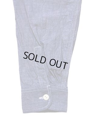 画像7: 【 SUGAR CANE（シュガーケン） 】　長袖チェーン刺繍カスタムシャンブレーワークシャツ　[ EMB'D WORK SHIRTS ]　[ Contral Auto Supply ]